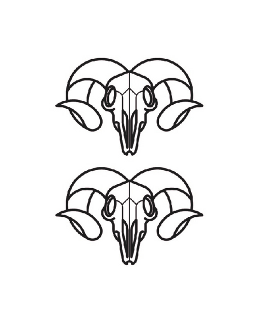 Cuernos Dobles | 8x11CM