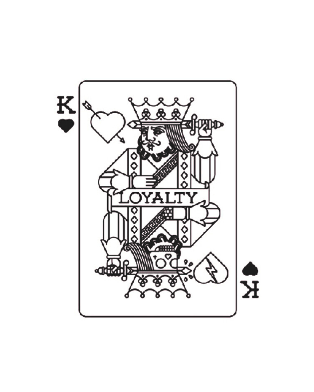 King Loyalty | 8x11CM