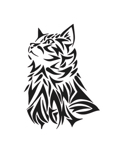 Felino Tribal | 8x11CM