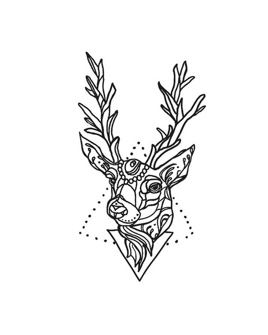 Venado Geométrico | 10x18CM