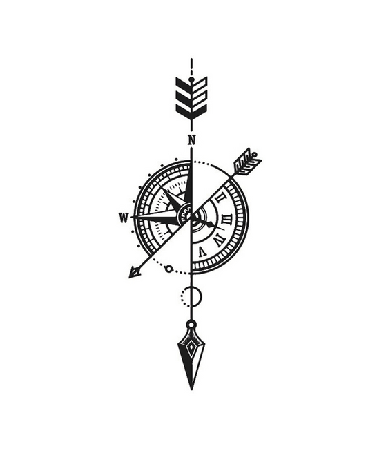 Brújula Tribal | 10x18CM