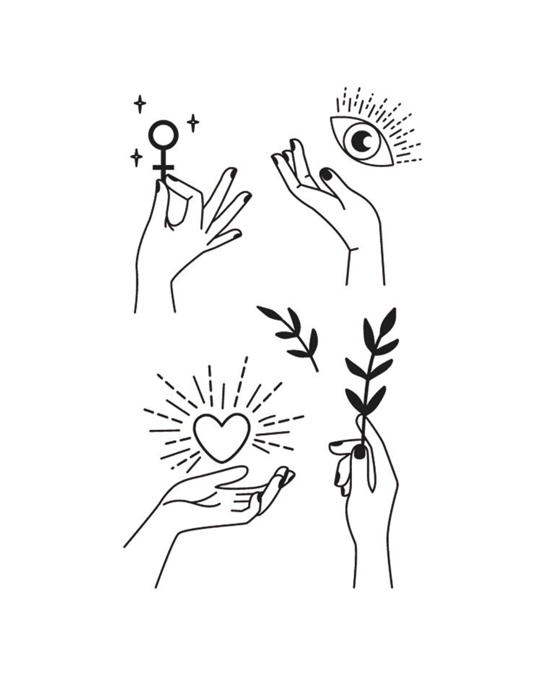 Manos Ritual | 10x18CM