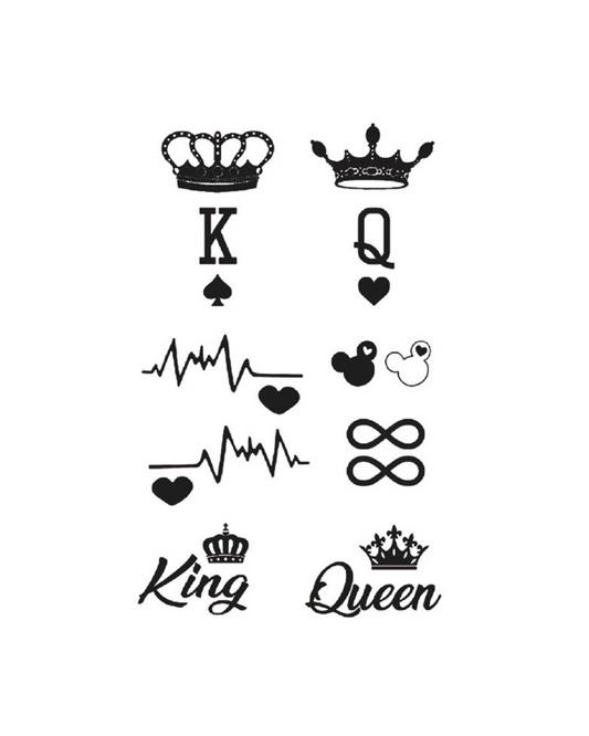 King & Queen | 10x18CM