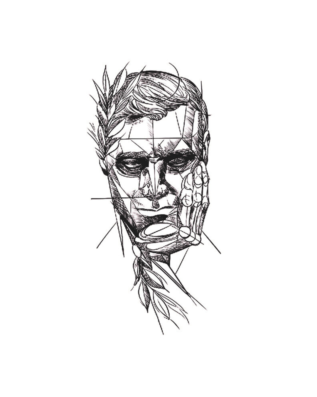 Rostro Fragmentado | 10x18CM