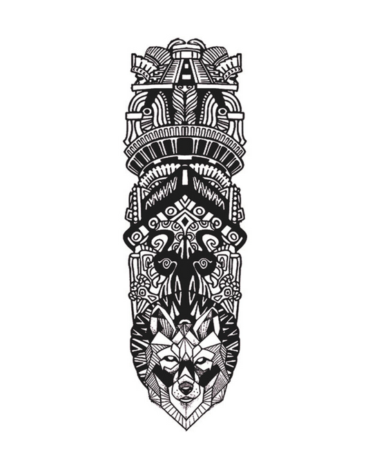 Máscara Tribal | 16x46CM